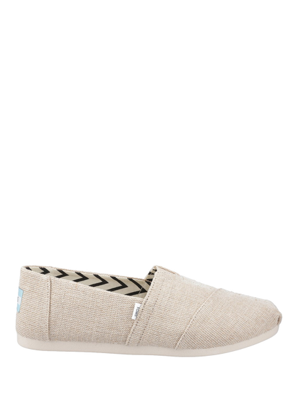 TOMS Alpargata Canvas Espadrilles, Natural Undyed