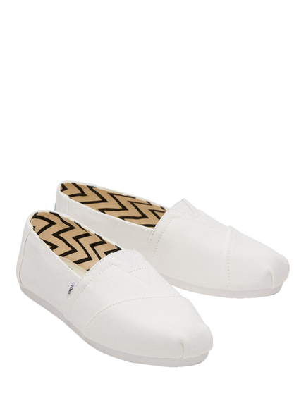 TOMS Alpargata Espadrille Shoes - view 2, White