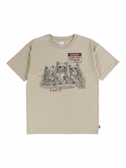 Levi's Kids' Feed The Bears T-Shirt, Tan, Tan