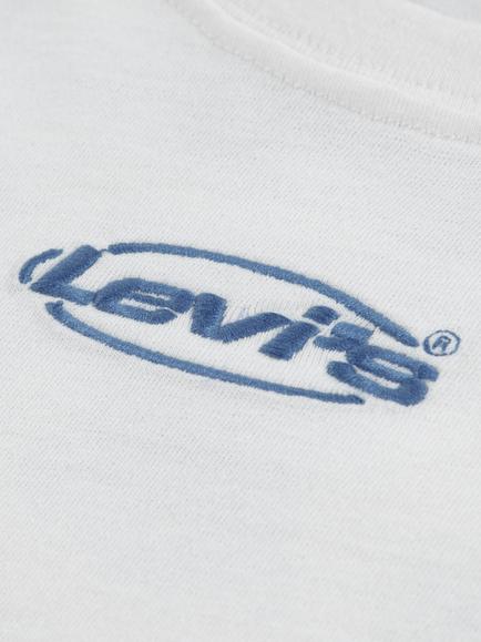 Levi's Kids' Heritage Long Sleeve T-Shirt, Egret - view 2, Egret