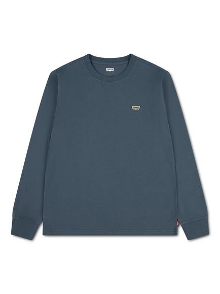 Levi's Kids' Long Sleeve Jersey T-Shirt, Dark Slate
