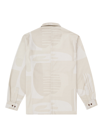 Parlez Craftwork Overshirt, Putty - view 2, Putty