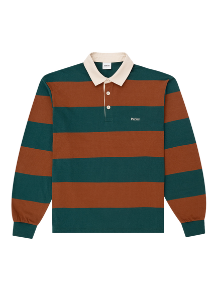 Parlez Ruck Rugby Shirt, Deep Green, Deep Green