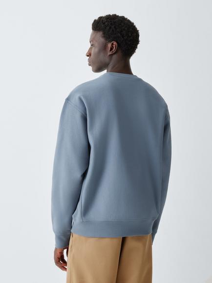 Carhartt WIP American Script Sweatshirt, Shady Blue - view 2, Shady Blue