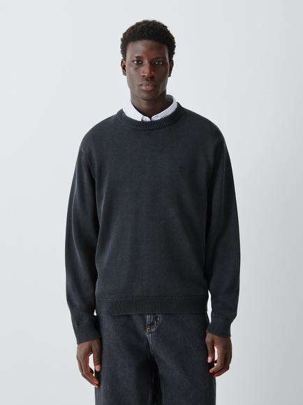 Carhartt WIP Kori Cotton Jumper, Black, Black