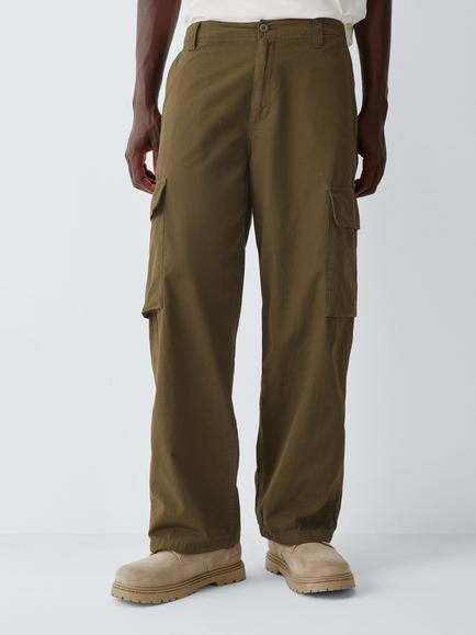 Carhartt WIP Kade Cotton Cargo Trousers, Dark Beech - view 2, Dark Beech