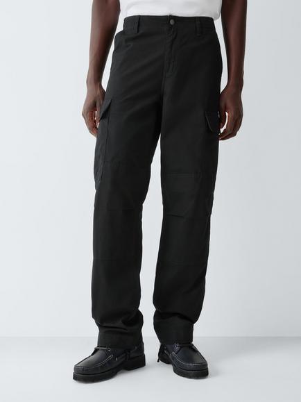 Carhartt WIP Regular Fit Cargo Trousers, Black, Black