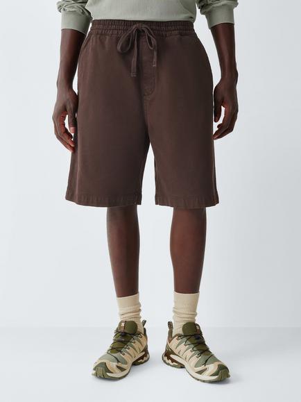 Carhartt WIP Floyde Drawstring Cotton Blend Shorts, Ristretto, Ristretto