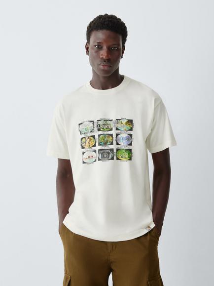 Carhartt WIP Coordinates Crew Neck Cotton T Shirt, Wax, Wax