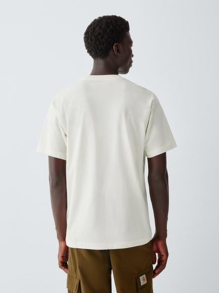 Carhartt WIP Coordinates Crew Neck Cotton T Shirt, Wax - view 2, Wax