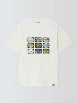 Carhartt WIP Coordinates Crew Neck Cotton T Shirt, Wax, Wax