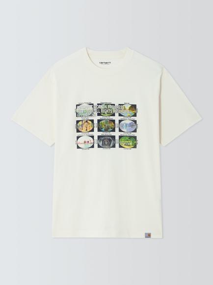 Carhartt WIP Coordinates Crew Neck Cotton T Shirt, Wax, Wax