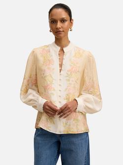 Forever New Petite Emma Blouse, Peach, Peach