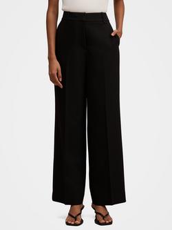 Forever New Petite Ada Trousers, Black