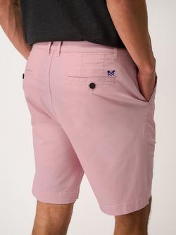 Crew Clothing Bermuda Chino Shorts - view 2, Pastel Pink