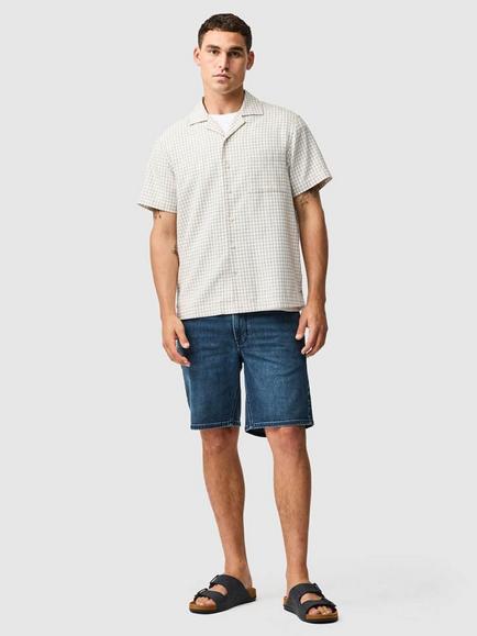 Rodd & Gunn East Gore Regular Fit Windowpane Check Shirt, Natural - view 2, Natural