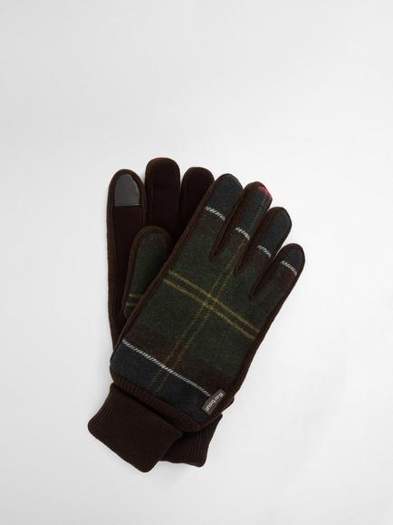 Barbour Hackney Gloves, Tartan, Classic Tartan