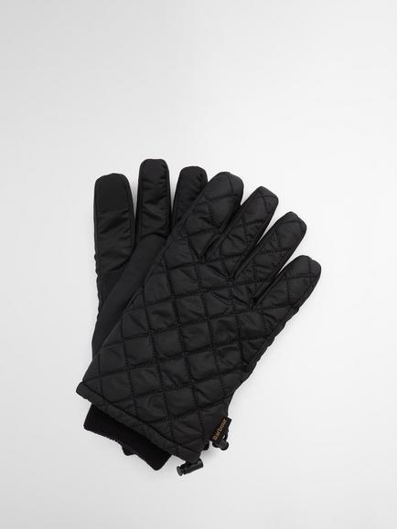Barbour Harker Gloves, Black, Black