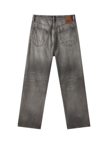 DENHAM Eastwider George Slim Fit Mid Rise Jeans, Mid Grey - view 2, Mid Grey