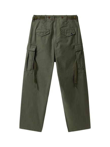 DENHAM Ghost Cotton Chinos, Green - view 2, Green
