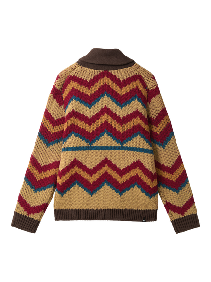 DENHAM Nikko Wool Linen Blend Cardigan, Multicolor - view 2, Multicolor