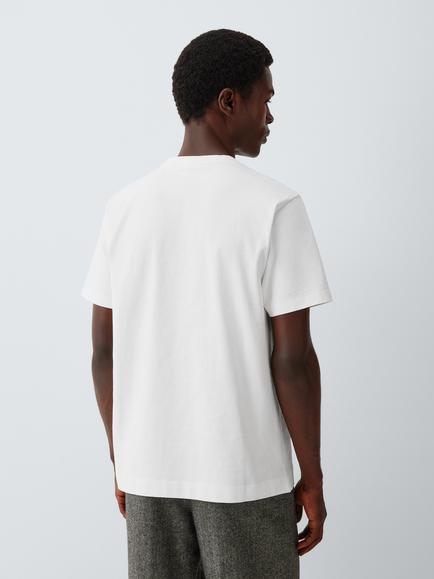 John Lewis Cotton Slub Pocket Crew Neck T-Shirt, Ancient Scroll - view 2, Ancient Scroll
