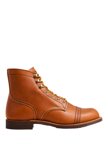 Red Wing 8000 Iron Ranger Pure Leather Boots, Oro Legacy, Oro Legacy