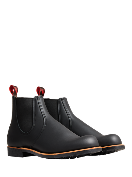 Red Wing 8224 Leather Chelsea Boots, Black Harness - view 2, Black Harness