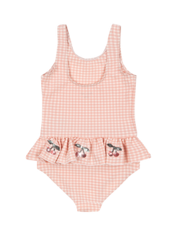 Konges Sløjd Kids' Etta Swimsuit, Mellow Rose - view 2, Mellow Rose