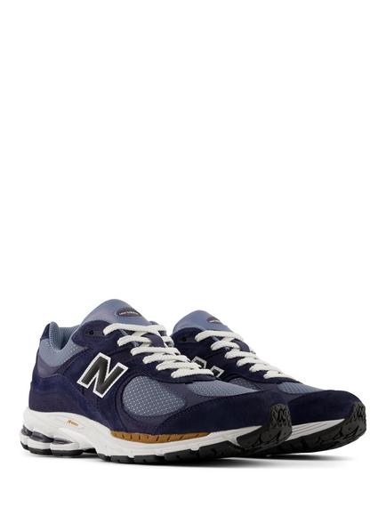 New Balance 2002R Lace Up Trainers, Navy Indigo - view 2, Navy Indigo