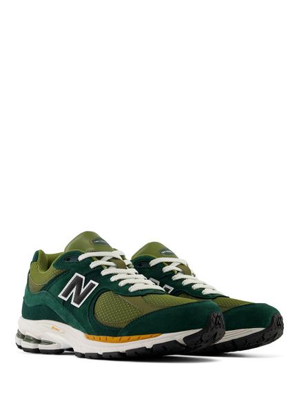 New Balance 2002R Lace Up Trainers, Nordic Green - view 2, Nordic Green