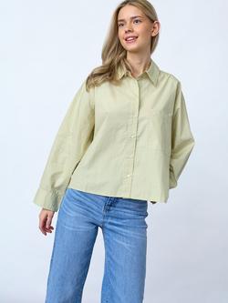 Sisters Point Irine Oversized Shirt, Sage, Sage