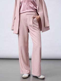 Sisters Point Viksa Wide Leg Trousers, Mauve, Mauve
