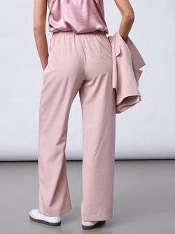 Sisters Point Viksa Wide Leg Trousers, Mauve - view 2, Mauve