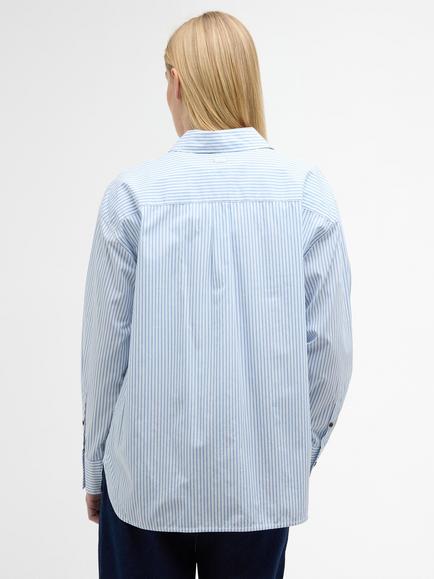 Barbour Polly Stripe Relaxed Shirt, Multi - view 2, Multi