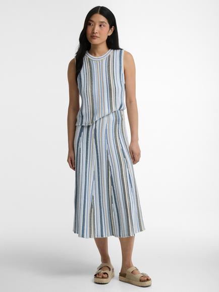 Barbour Josie Knitted Maxi Skirt, Multi, Multi