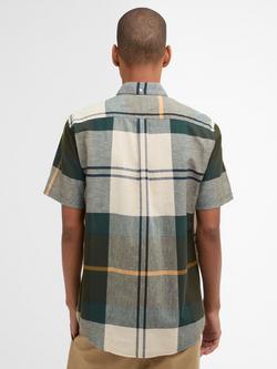 Barbour Douglas Cotton Blend Regular Fit Tartan Check Shirt, Ancient - view 2, Ancient