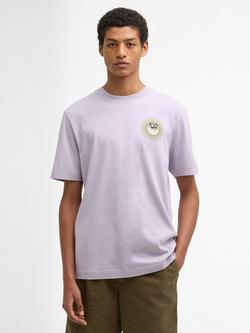 Barbour Westbury Relaxed Graphic T-Shirt, Heather Mist, Heather Mist