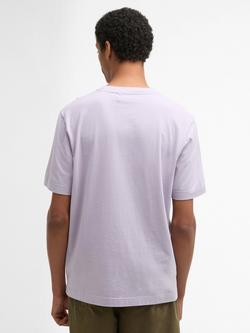 Barbour Westbury Relaxed Graphic T-Shirt, Heather Mist - view 2, Heather Mist