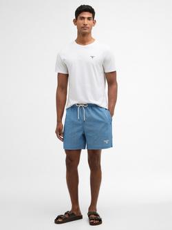 Barbour Somerset Flexible Drawcord Swim Shorts, Sailboat Blue, Sailboat Blue
