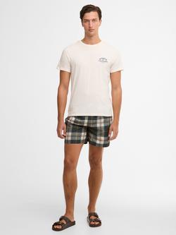 Barbour Staple Tartan Swim Shorts, Multi, Multi