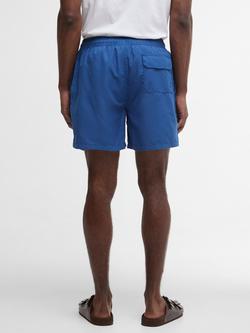 Barbour Staple Logo 7" Swim Shorts - view 2, Sailboat Blue