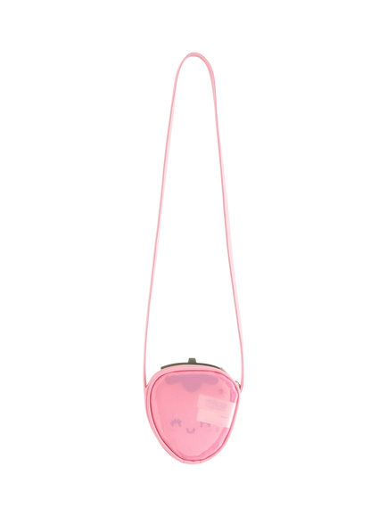 Lindex Kids' Strawberry Shoulder Bag, Light Pink - view 2, Light Pink