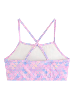 Lindex Kids' Bikini Top, Light Pink - view 2, Light Pink