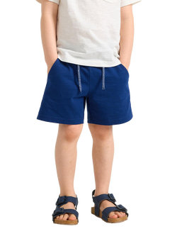 Lindex Kids' Cotton Shorts, Dark Blue, Dark Blue