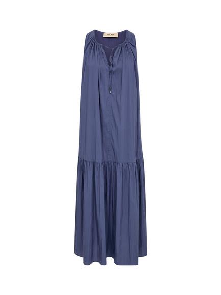 MOS MOSH Mmsabri Tess Maxi Dress containing TENCEL™ Lyocell, Crown Blue, Crown Blue
