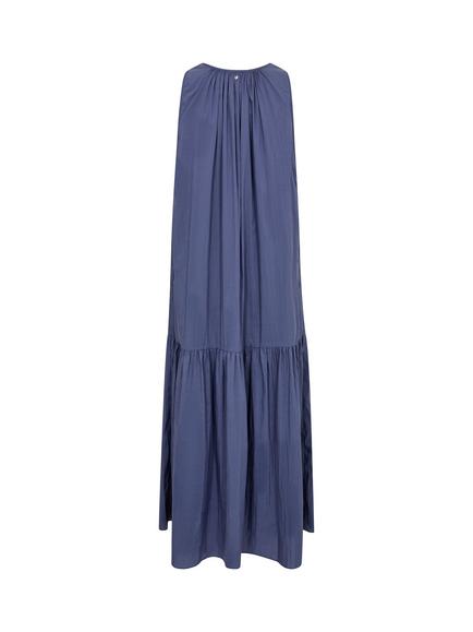 MOS MOSH Mmsabri Tess Maxi Dress containing TENCEL™ Lyocell, Crown Blue - view 2, Crown Blue