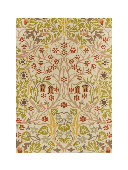 Morris & Co. Blackthorn Outdoor Rug, Wheat, Wheat
