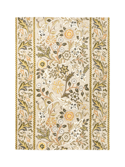 Morris & Co. Wilhelmina Hand Tufted Pure Wool Rug, Mustard, Mustard