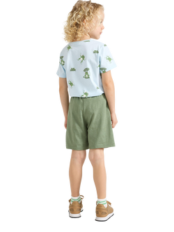Lindex Kids' Cotton Shorts, Light Khaki - view 2, Light Khaki